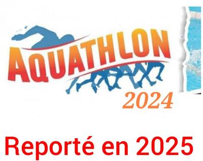 AQUATHLON 2024 reporté en 2025